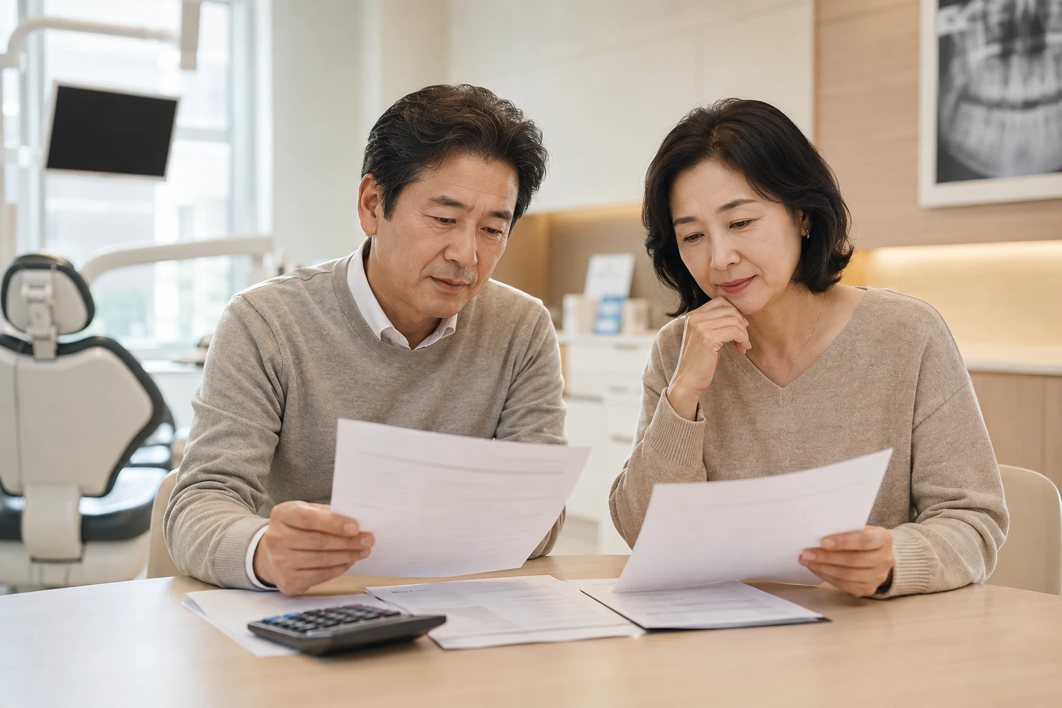 임플란트 2차 수술 비용 진료 과정 참고 장면